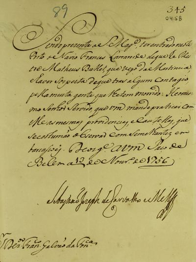 Aviso sobre as medidas a tomar para evitar a peste, 1756-11-13