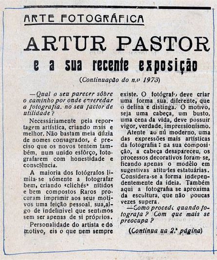 Artigo do jornal O Algarve,1946
